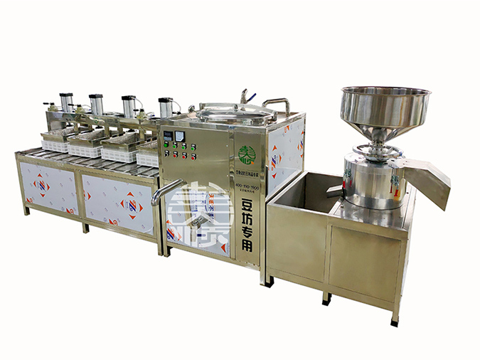 河北廊坊客戶順利訂購彭大順全自動豆腐機(jī)一套